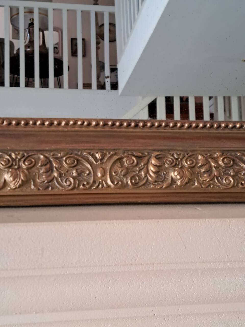 Antique Louis Philippe mirror 101 X 74