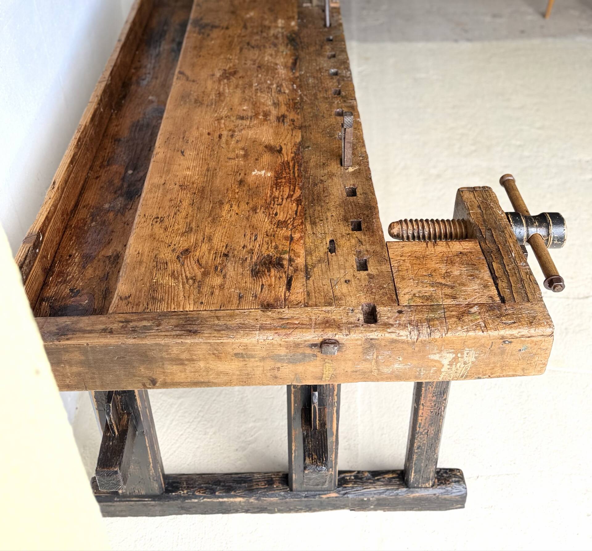 Antique Carpenters WorkBench