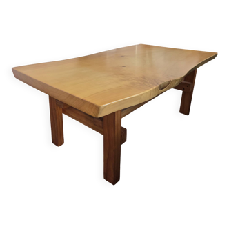 Exotic wood coffee table