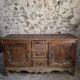 Grand oak buffet from the 18th century, Auvergne