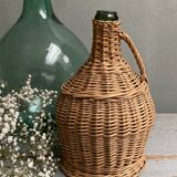 Lady Jeanne dressed in rattan