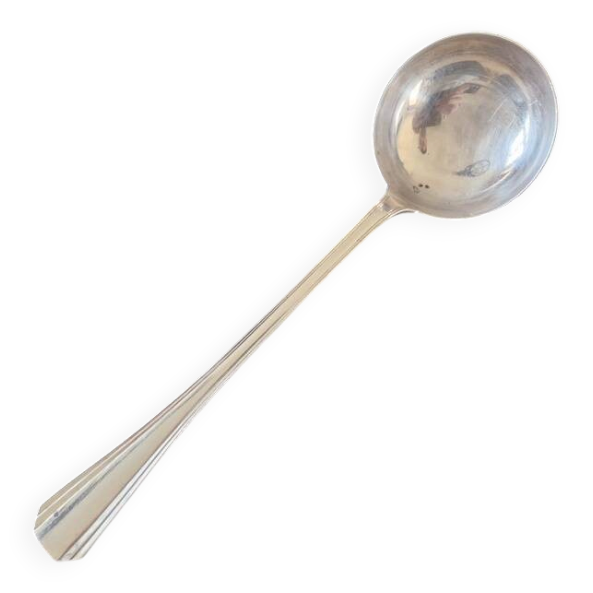 Christofle - Louche à potage modèle Boréal en métal argenté