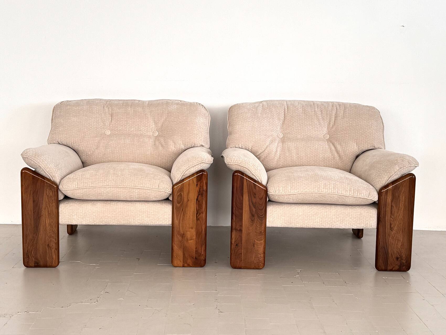 Fauteuils italiens « Sapporo » de Mario Marenco pour Mobil Girgi