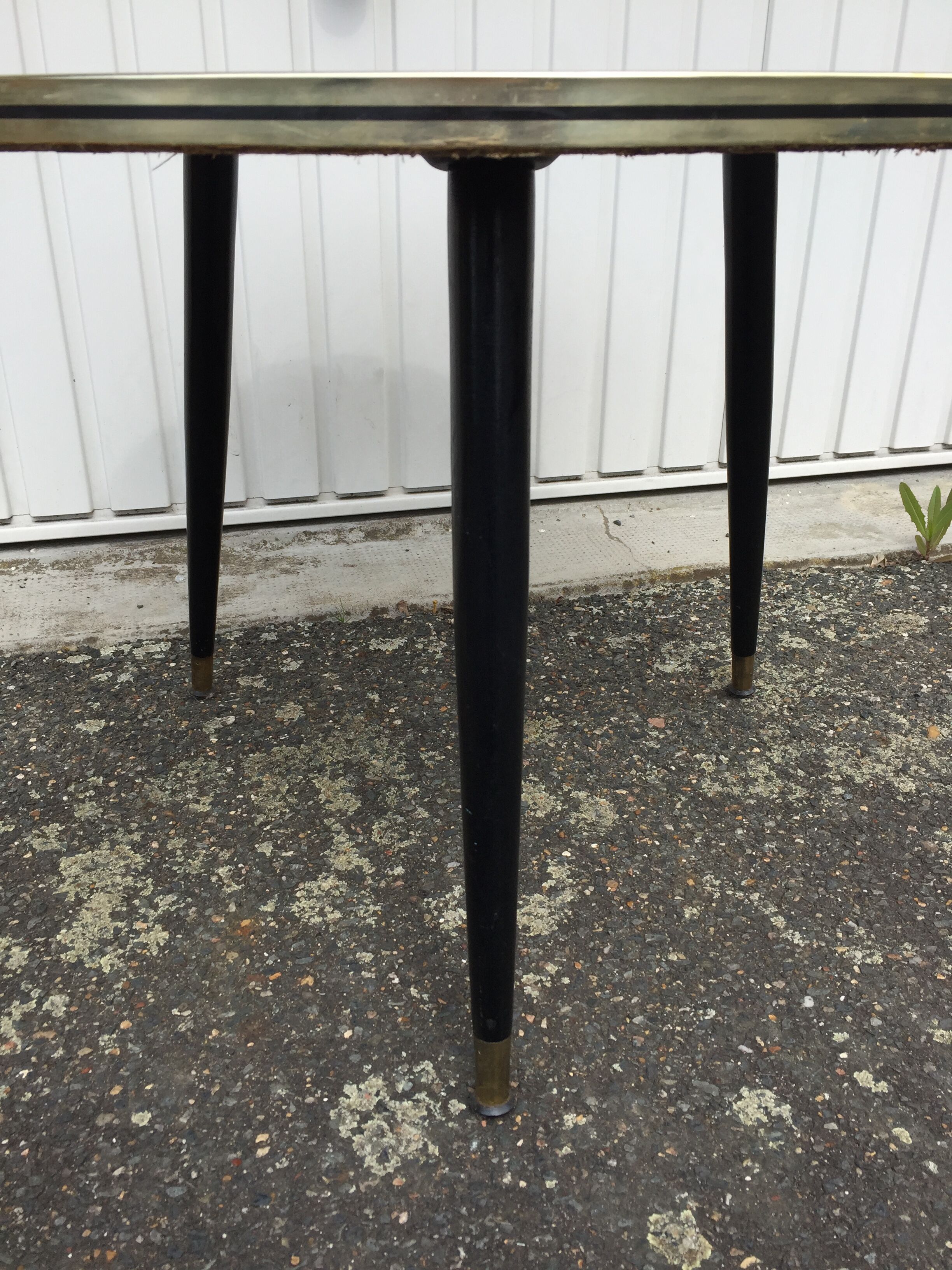 Vintage tripod table