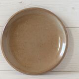 Lot of 6 plates dessert sandstone from Brenne France vintage 70s