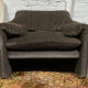 Maralunga armchair and Ottoman by Vico Magistretti 70s