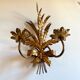 Golden metal wheat ear applicator, 1950s