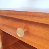 Vintage teak bedside table