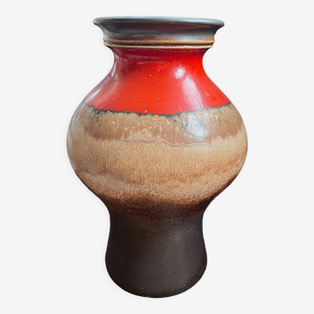 Vase en céramique d’Übelacker, années 1970