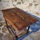 Rustic French oak table with drawer, late 18th – early 19th century, Auvergne