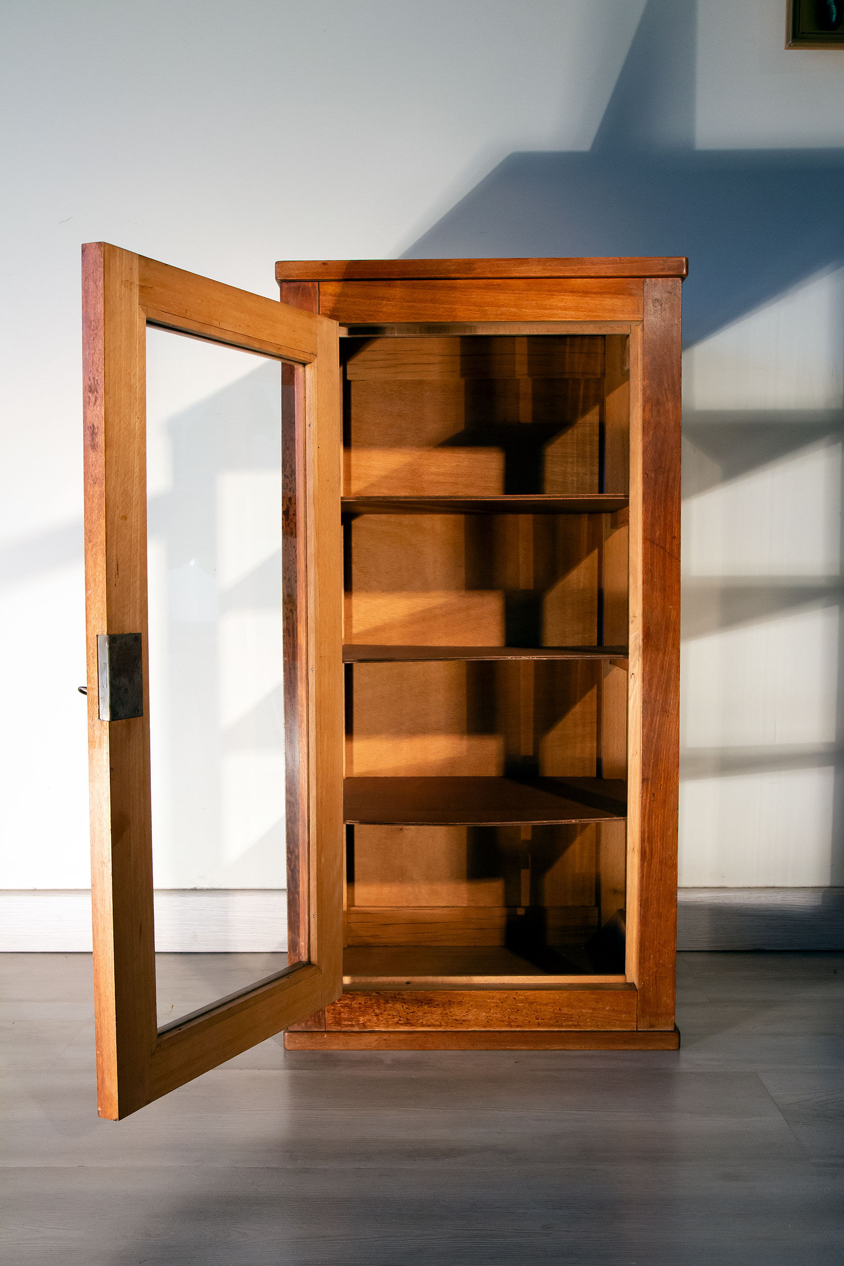 Old showcase to install in oak