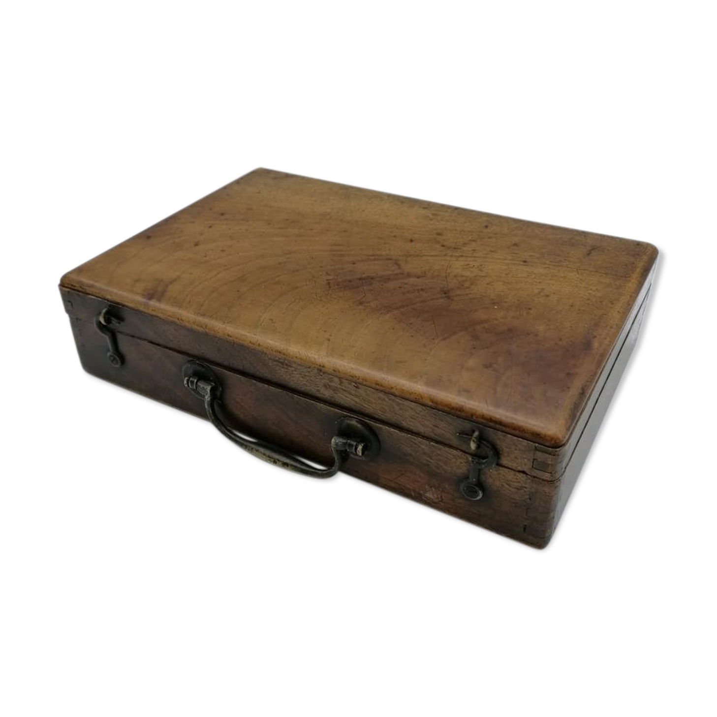 Ancient walnut box