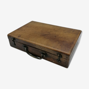 Ancient walnut box