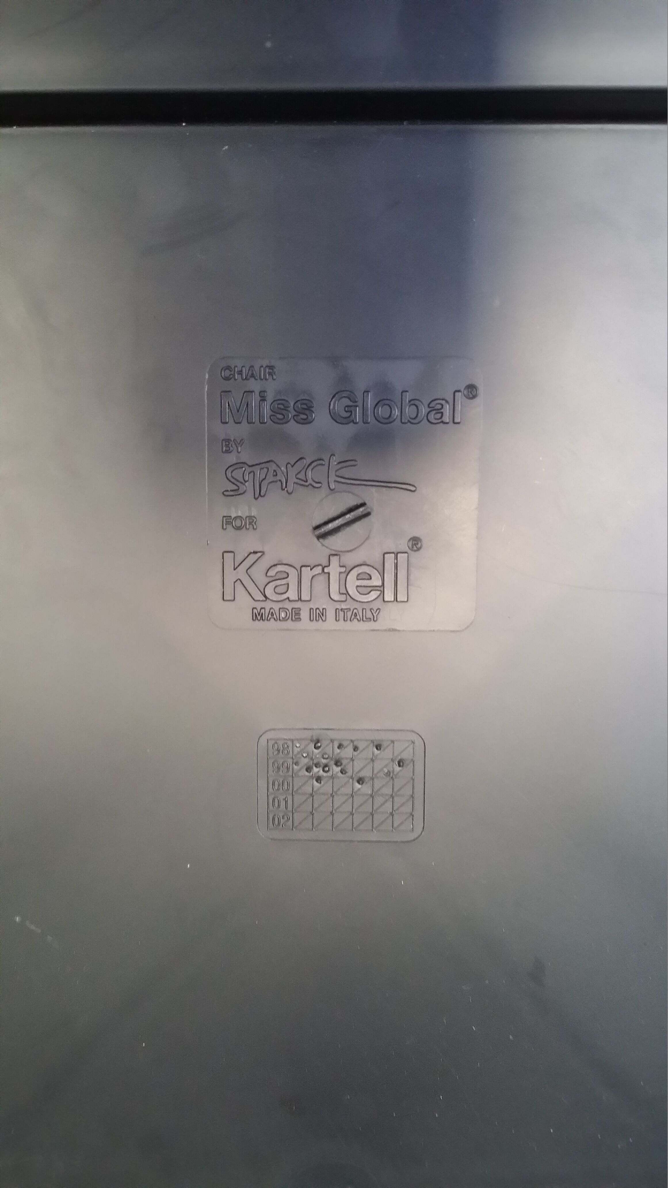 Starck chair edition Kartell