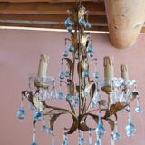 Murano tassel chandelier