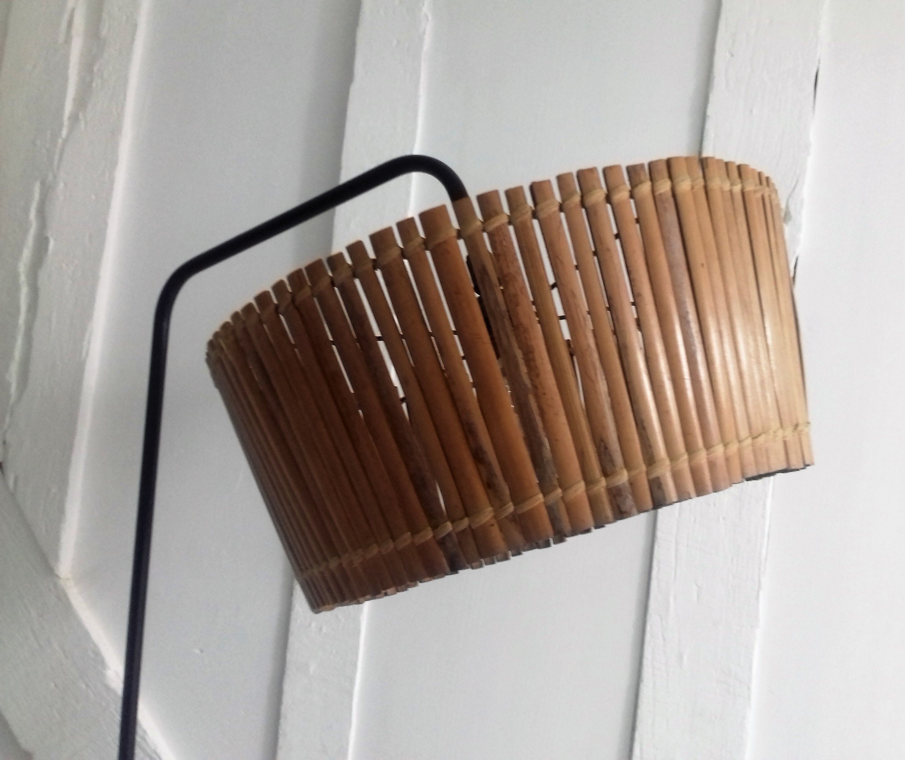 Tripod floor lamp from the 1950s