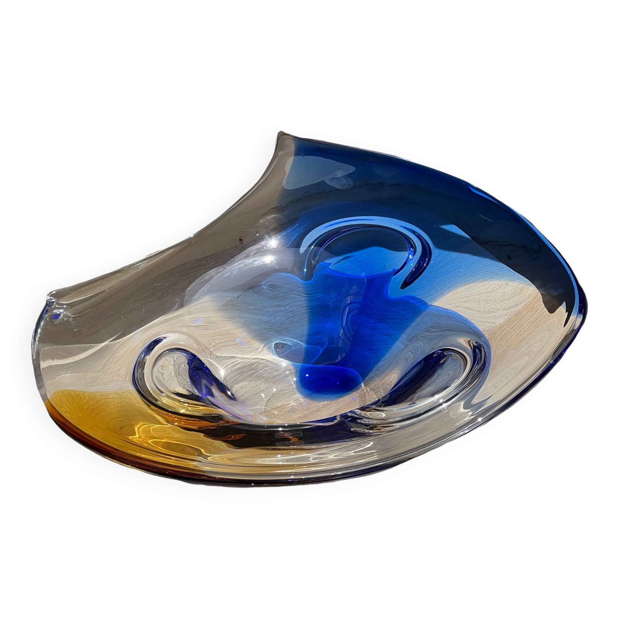 Large Murano Glass Plate