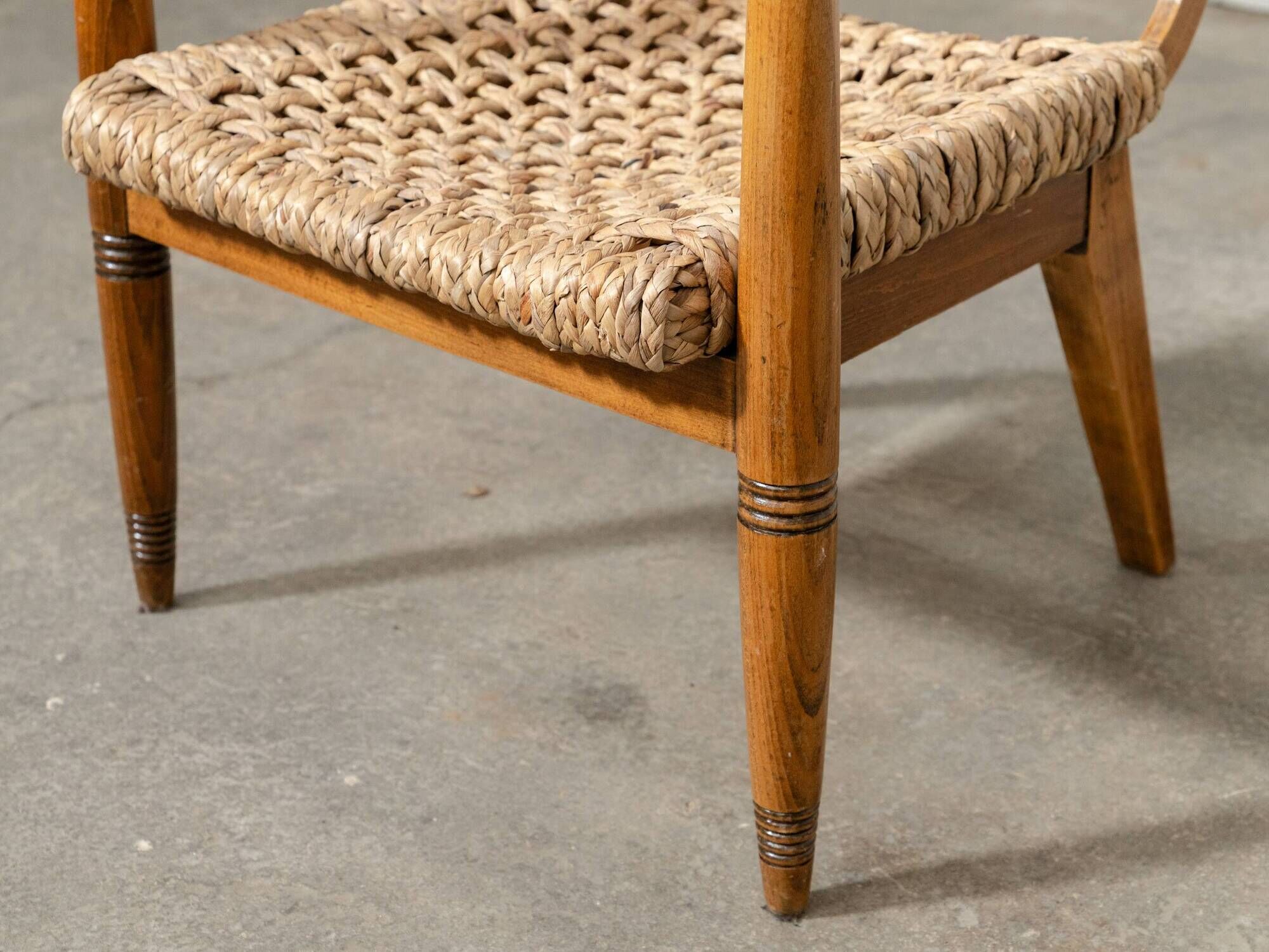 Vintage armchair by A. Audoux & F. Minet, Vibo Vesoul edition