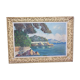 Bord de mer, huile sur panneau