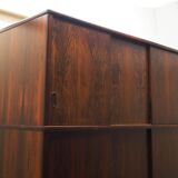 Armoire en palissandre, design danois, années 1970, production : Danemark