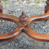 Set of 6 walnut chairs