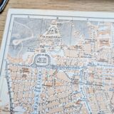 Nîmes, Gard, original plan printed in 1906.