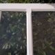 Old translucent glazed communication door 82.5x214.2cm (2)