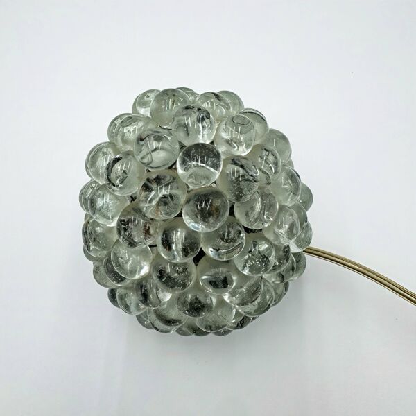 Lampe grappe bulles en verre vintage