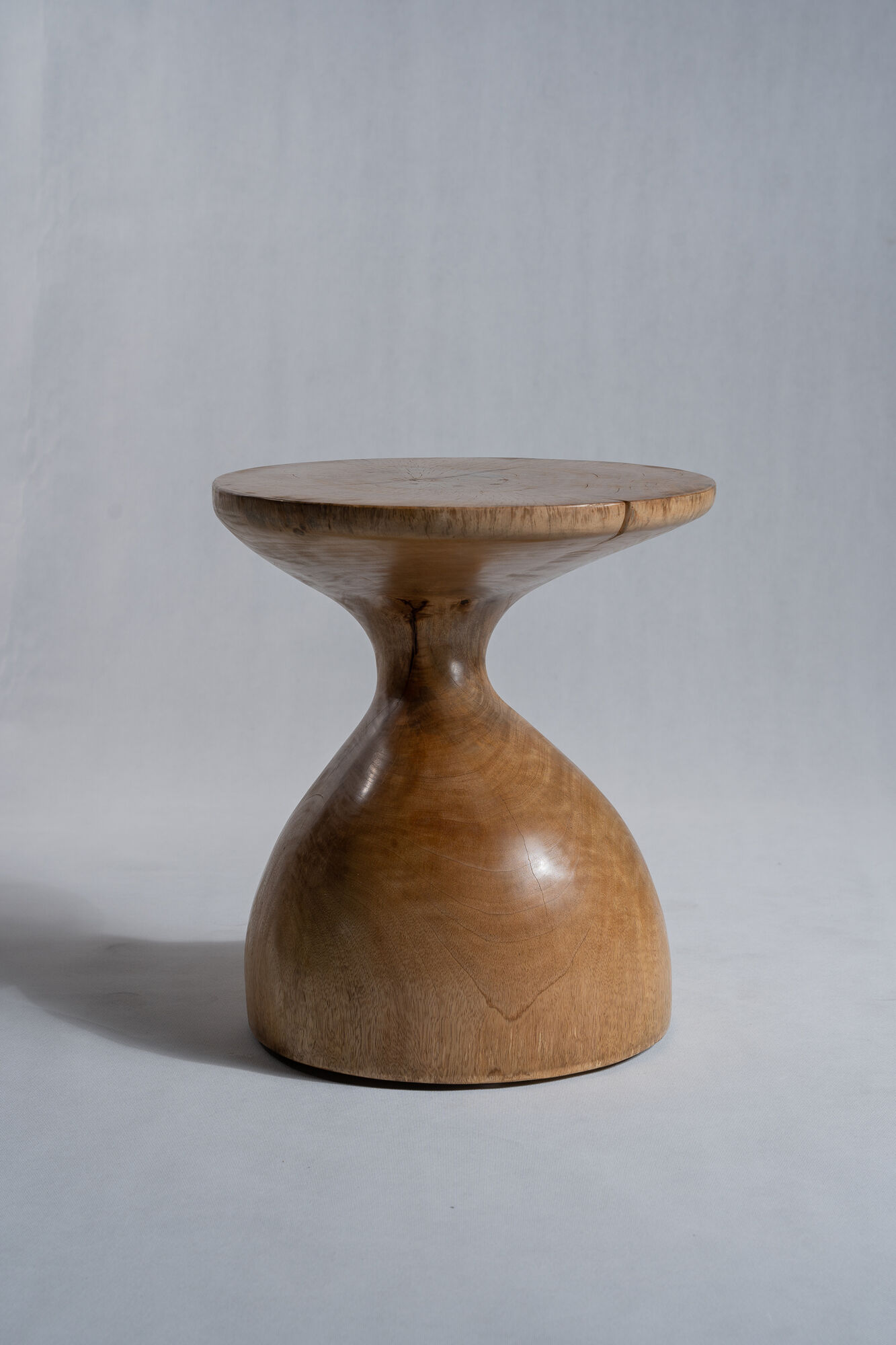 Solid wood sofa end