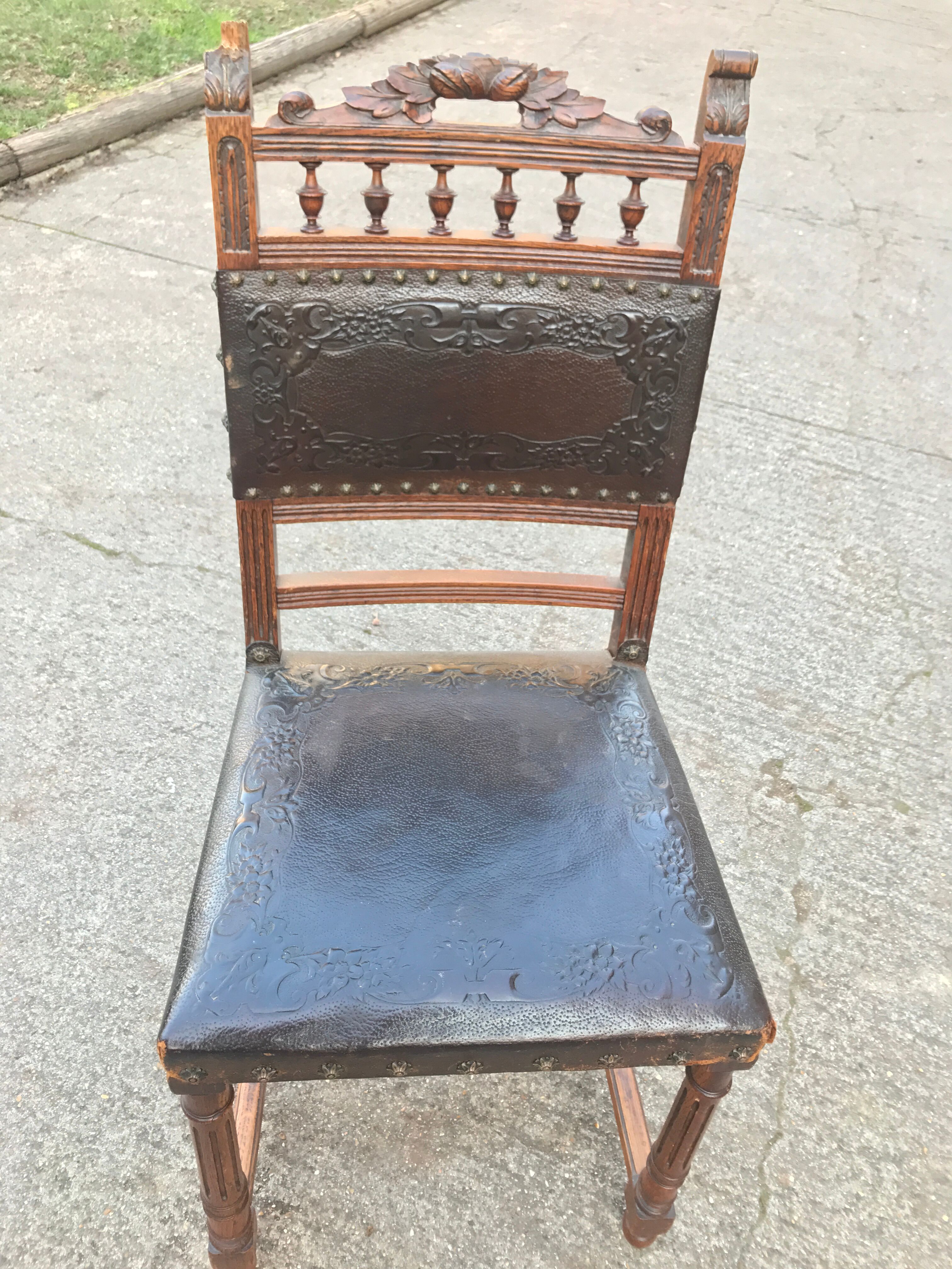 Six chairs Henry II