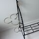 Wrought iron coat rack