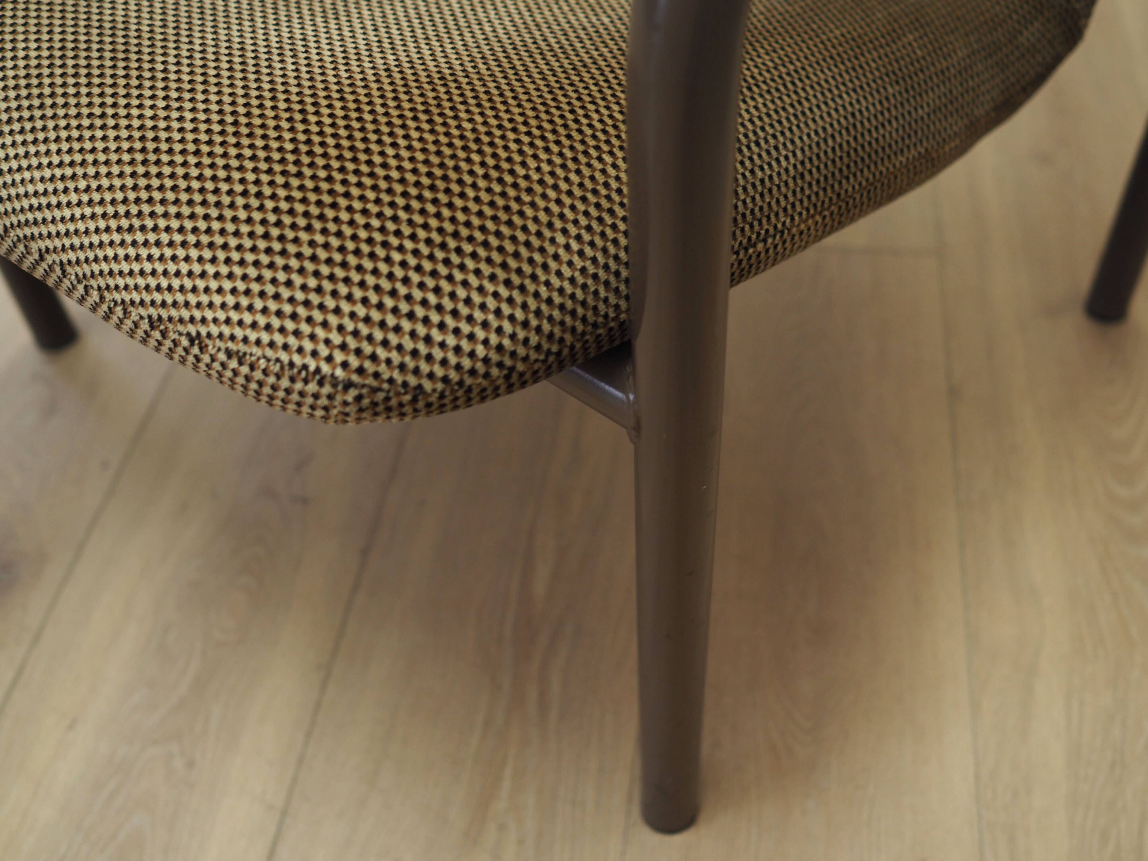 Brown armchair, Danish design, 1960s, production: Denmark