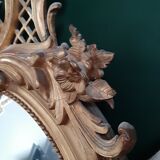 Oval mirror XIXth