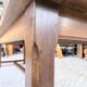 Table de ferme campagne noyer massif XL 250cm