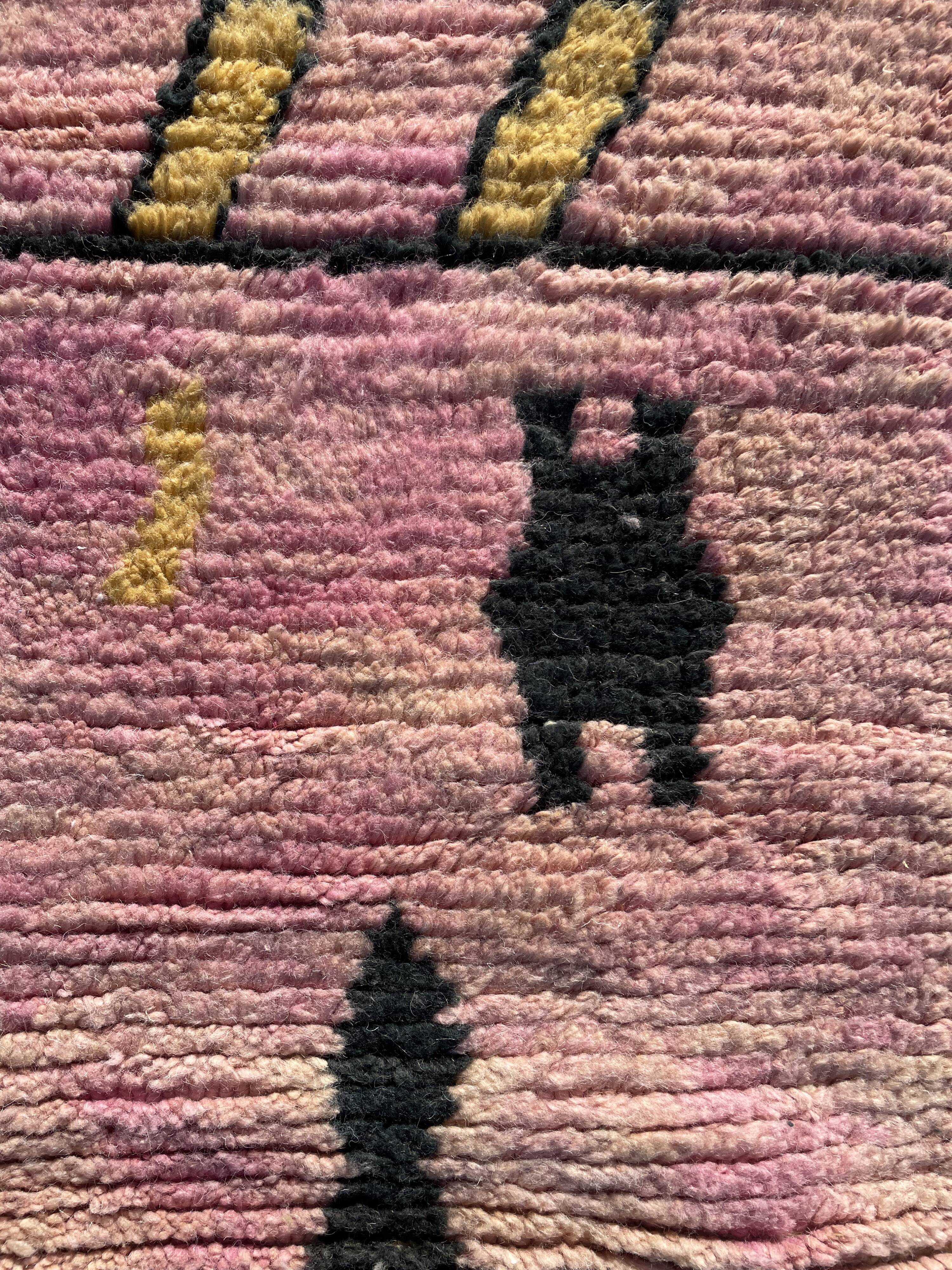 Boujad berbere rug in wool