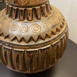 Marius Bessone ceramic lamp Vallauris 1950