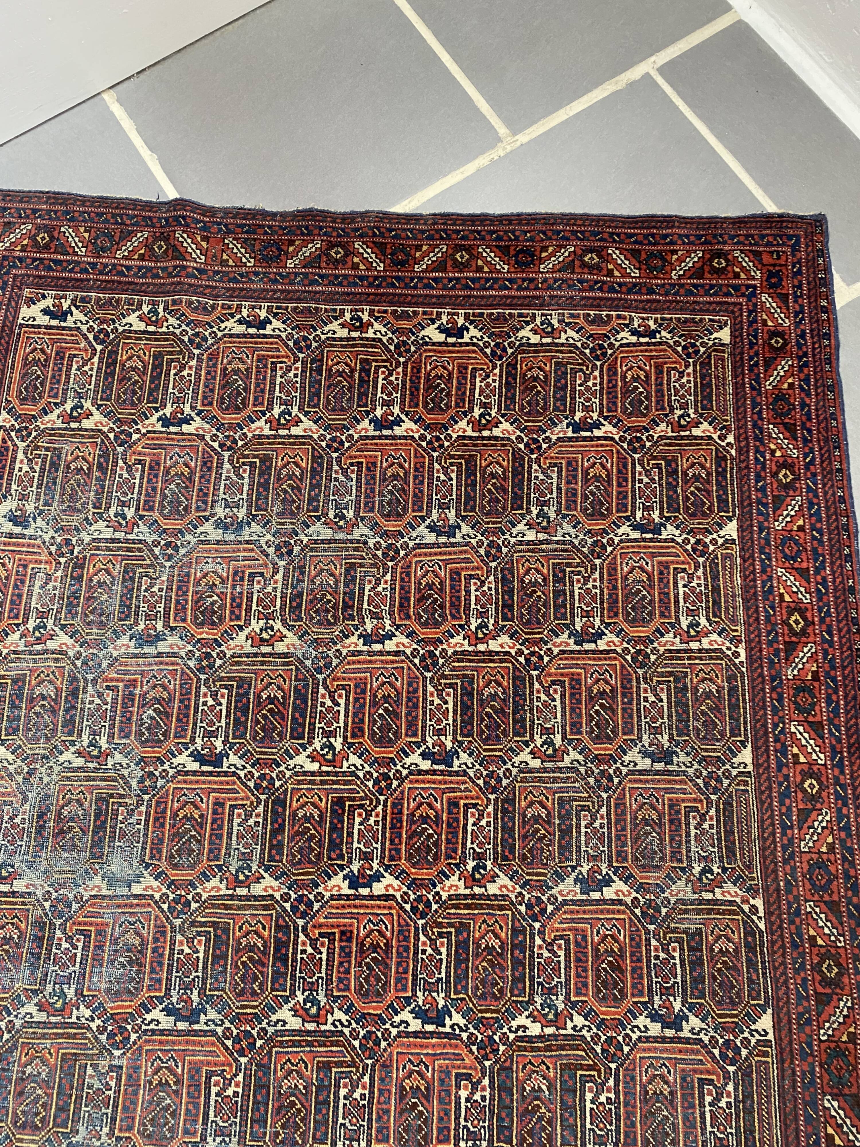 Handmade old oriental carpets