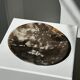Dish in petrified wood