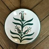 Flower plate by Robert Picault, Vallauris, 1960