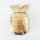 Vintage brass apple trinket bowl