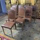 10 chaises louis XVI assise cuir