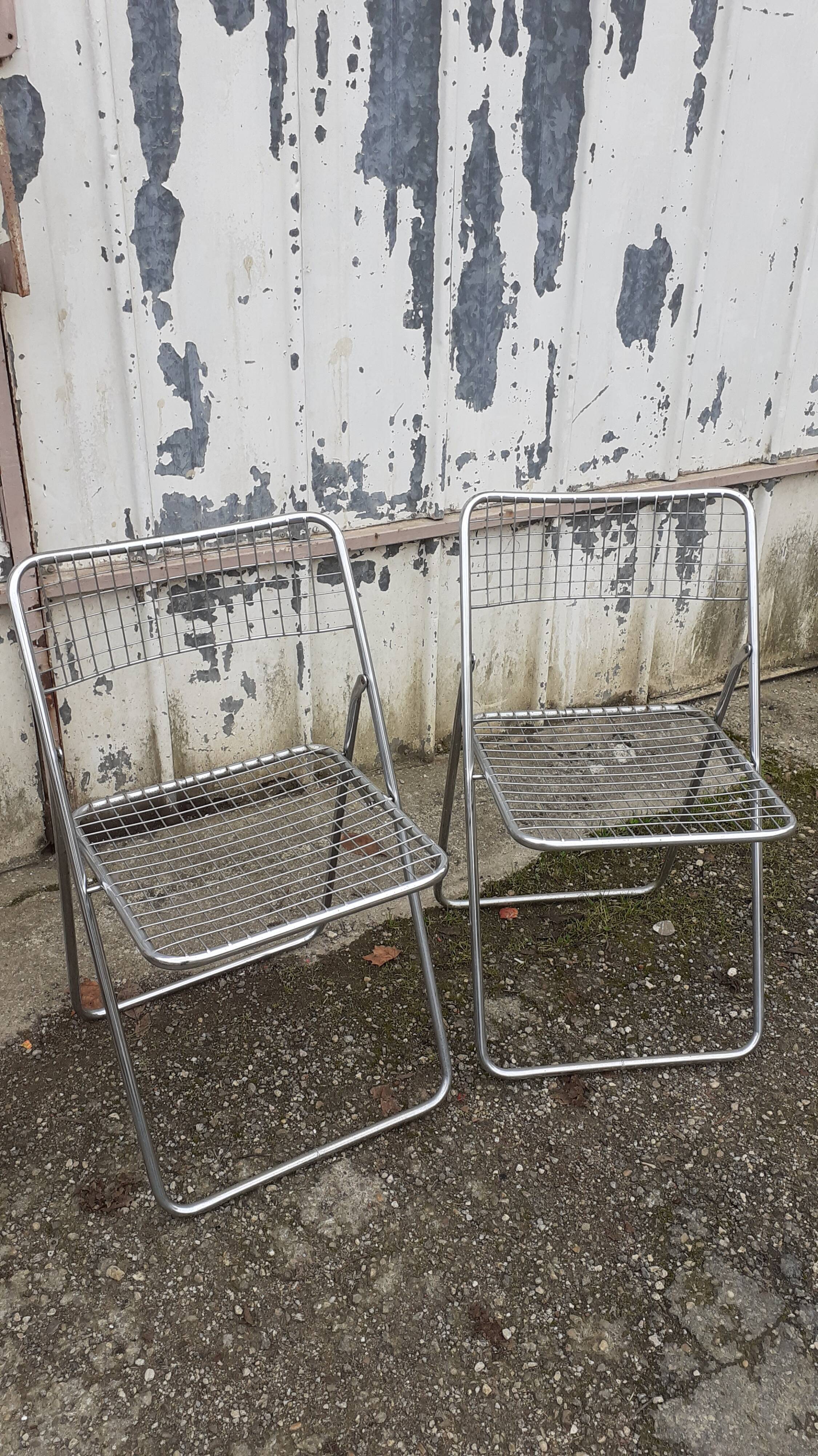 Ted net folding chairs by Niels Gammelgaard