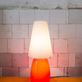 Italian table Lamp double light in Murano Glass from Vistosi, 1960s