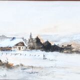 Belle aquarelle signée a . vautier   no 2
