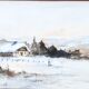 Beautiful watercolor signed a . vautier no. 2
