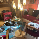 Vintage four-branch tripod lamp