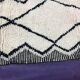 Handmade pure wool traditional hallway rug size 75/300 cm