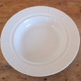 White porcelain butter or cheese dish