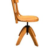 Pair of Baumann rotating screw chairs 1960