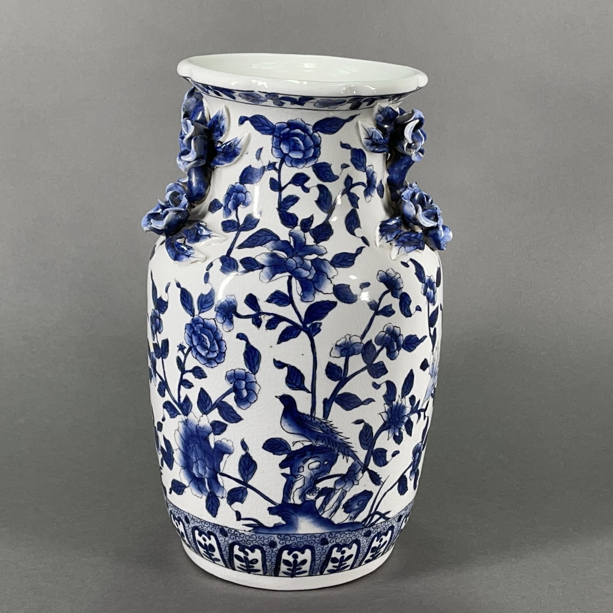 Porcelain vase from China blue décor